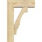 Ekena Millwork Balboa Block Rough Sawn Bracket w/ Offset Brace, Douglas Fir, 6"W x 16"D x 24"H BKT0604X16X24BOA05RDF - alternate 4
